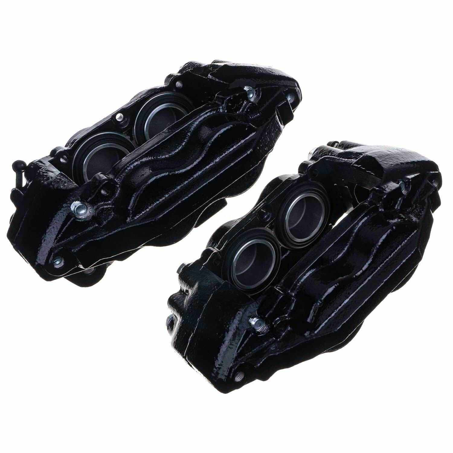 PowerStop Power Stop 07-15 Toyota Tundra Front Black Caliper Pair w/o Bracket S3274BLK
