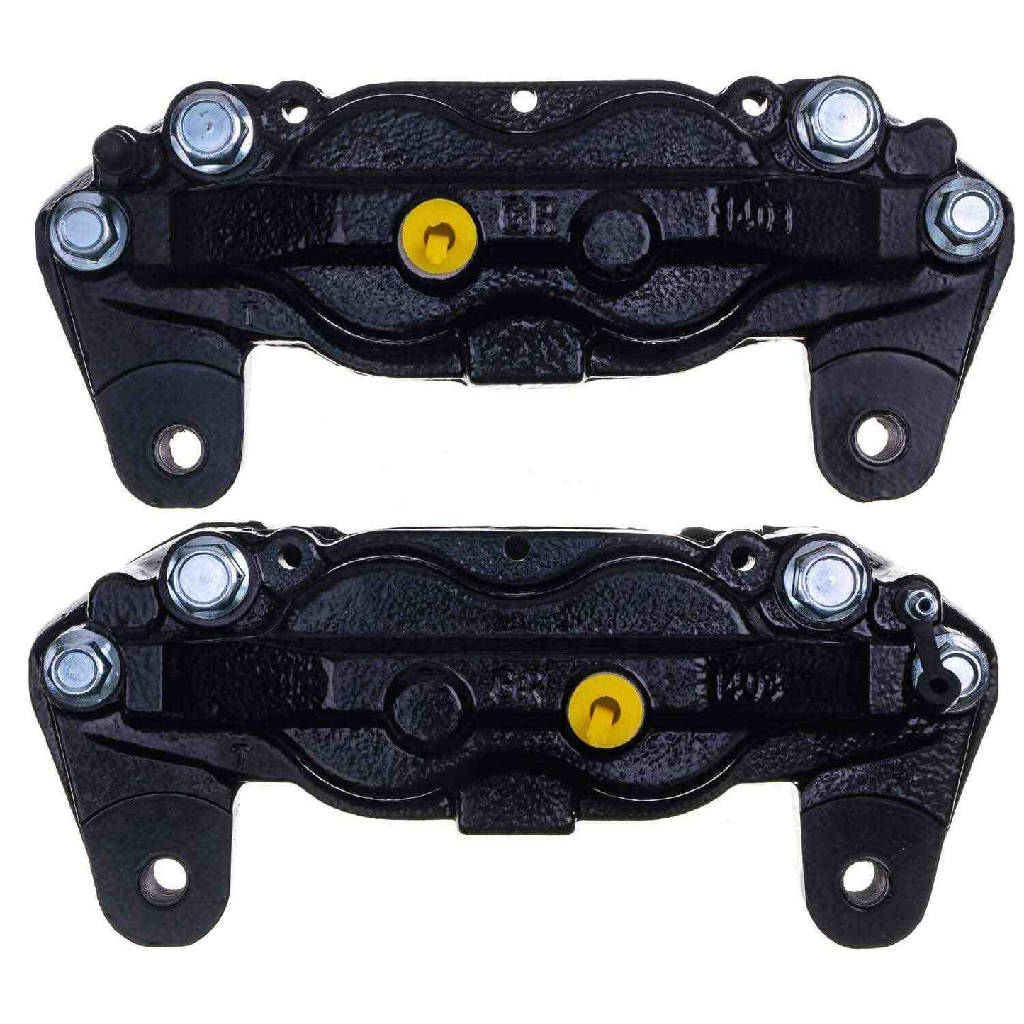 PowerStop Power Stop 07-15 Toyota Tundra Front Black Caliper Pair w/o Bracket S3274BLK