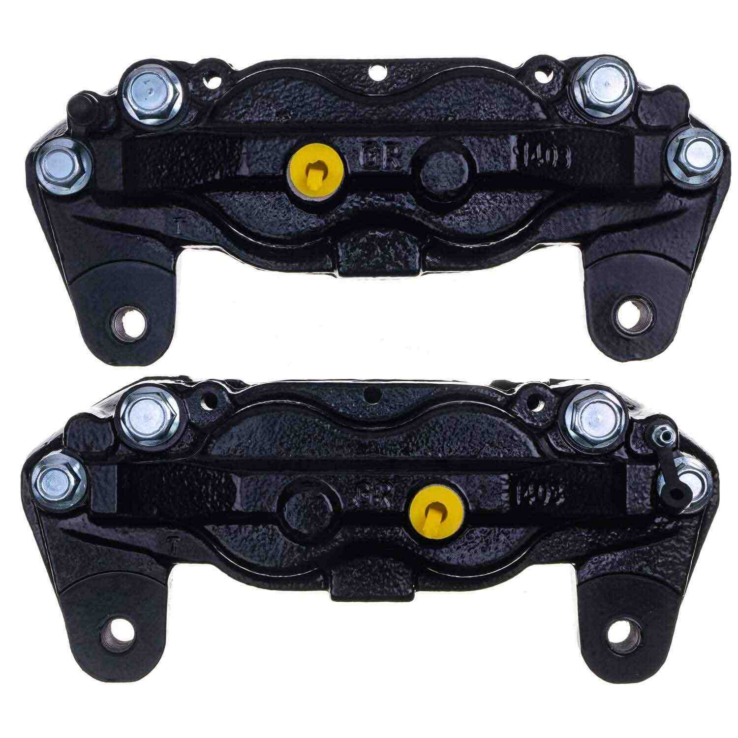 PowerStop Power Stop 07-15 Toyota Tundra Front Black Caliper Pair w/o Bracket S3274BLK