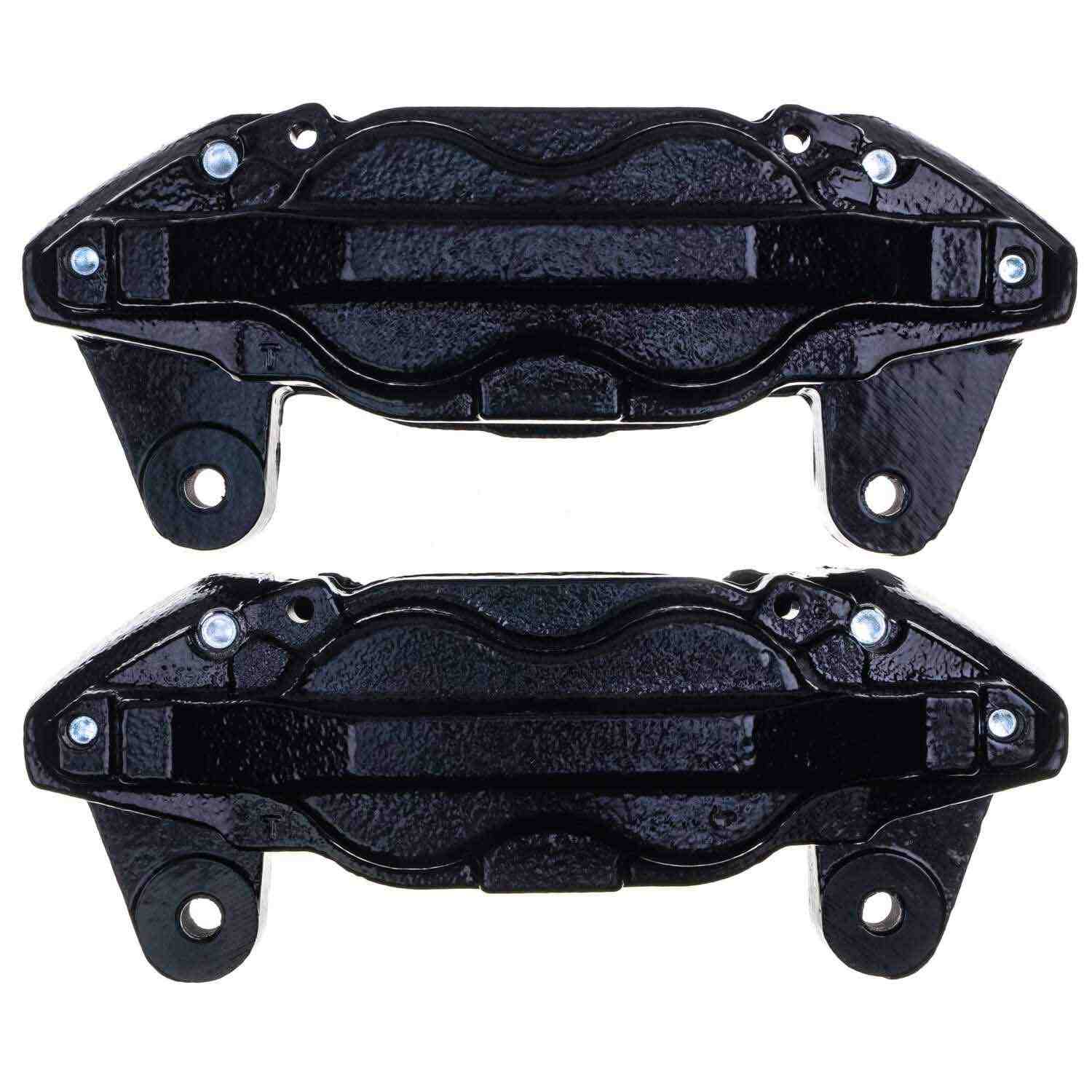 PowerStop Power Stop 07-15 Toyota Tundra Front Black Caliper Pair w/o Bracket S3274BLK