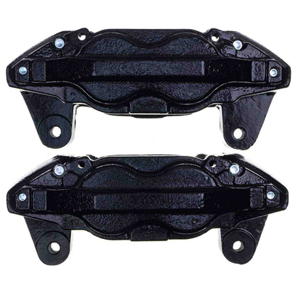 PowerStop Power Stop 07-15 Toyota Tundra Front Black Caliper Pair w/o Bracket S3274BLK