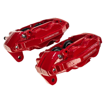 PowerStop Power Stop 08-15 Toyota Sequoia Front Red Calipers w/o Brackets - Pair S3274