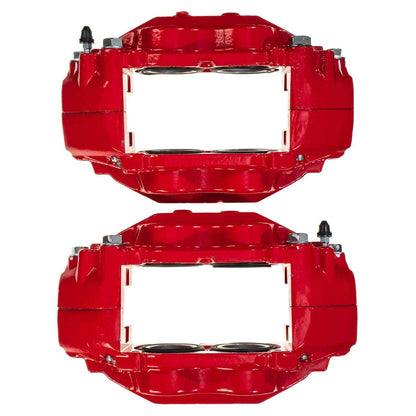 PowerStop Power Stop 08-15 Toyota Sequoia Front Red Calipers w/o Brackets - Pair S3274