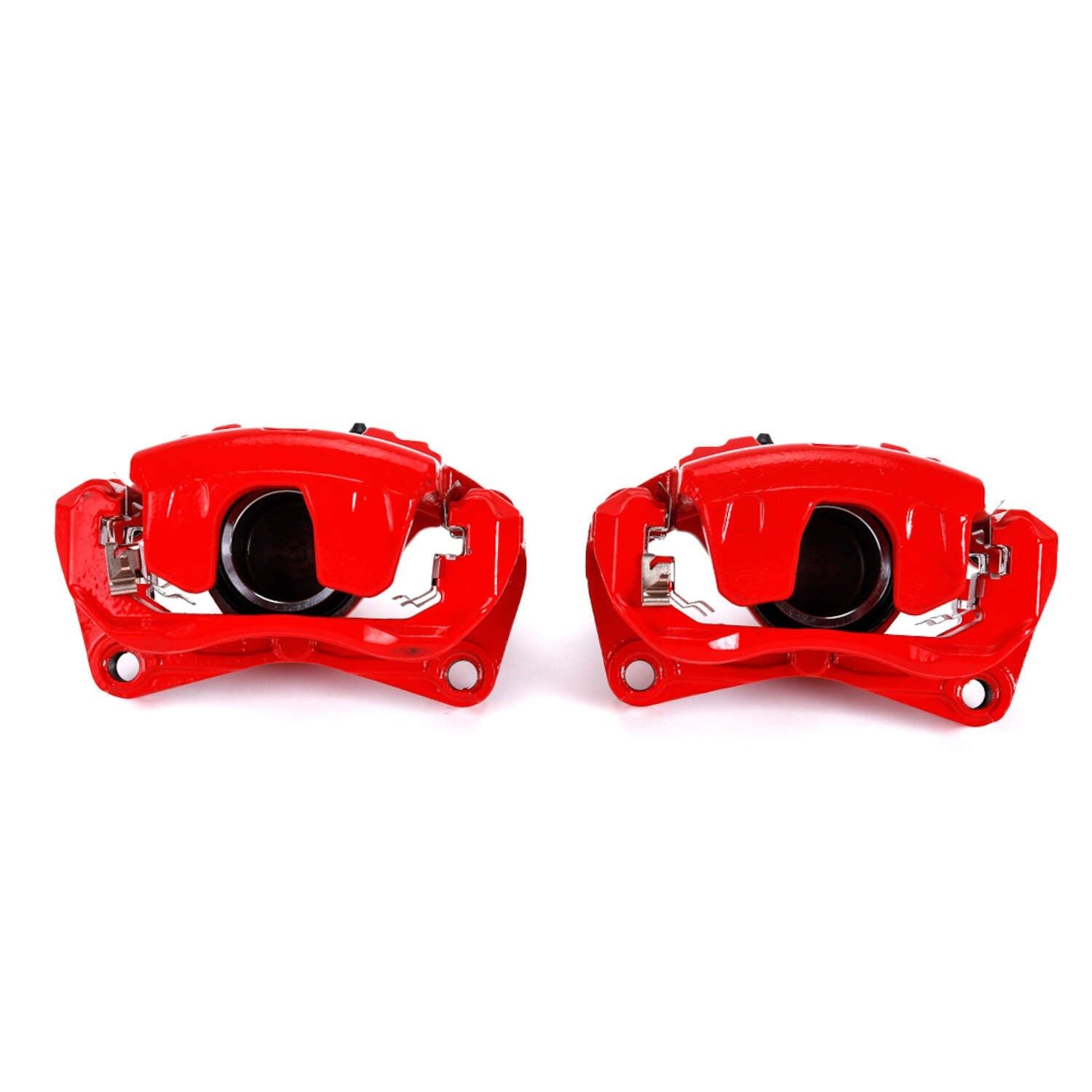 PowerStop Power Stop 07-10 Nissan Altima Front Red Calipers w/Brackets - Pair S3308