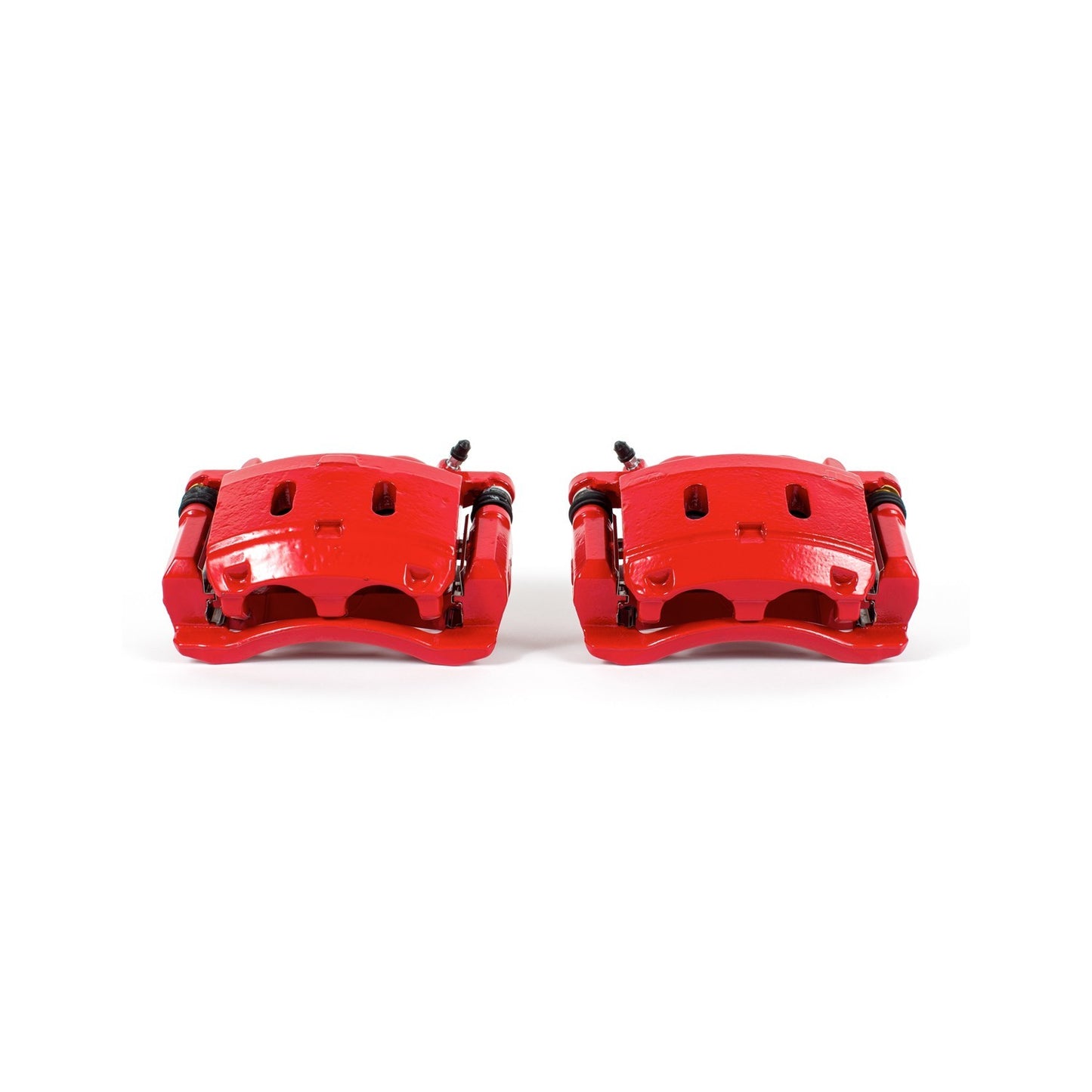 PowerStop Power Stop 06-13 Infiniti QX56 Front Red Calipers w/Brackets - Pair S3338