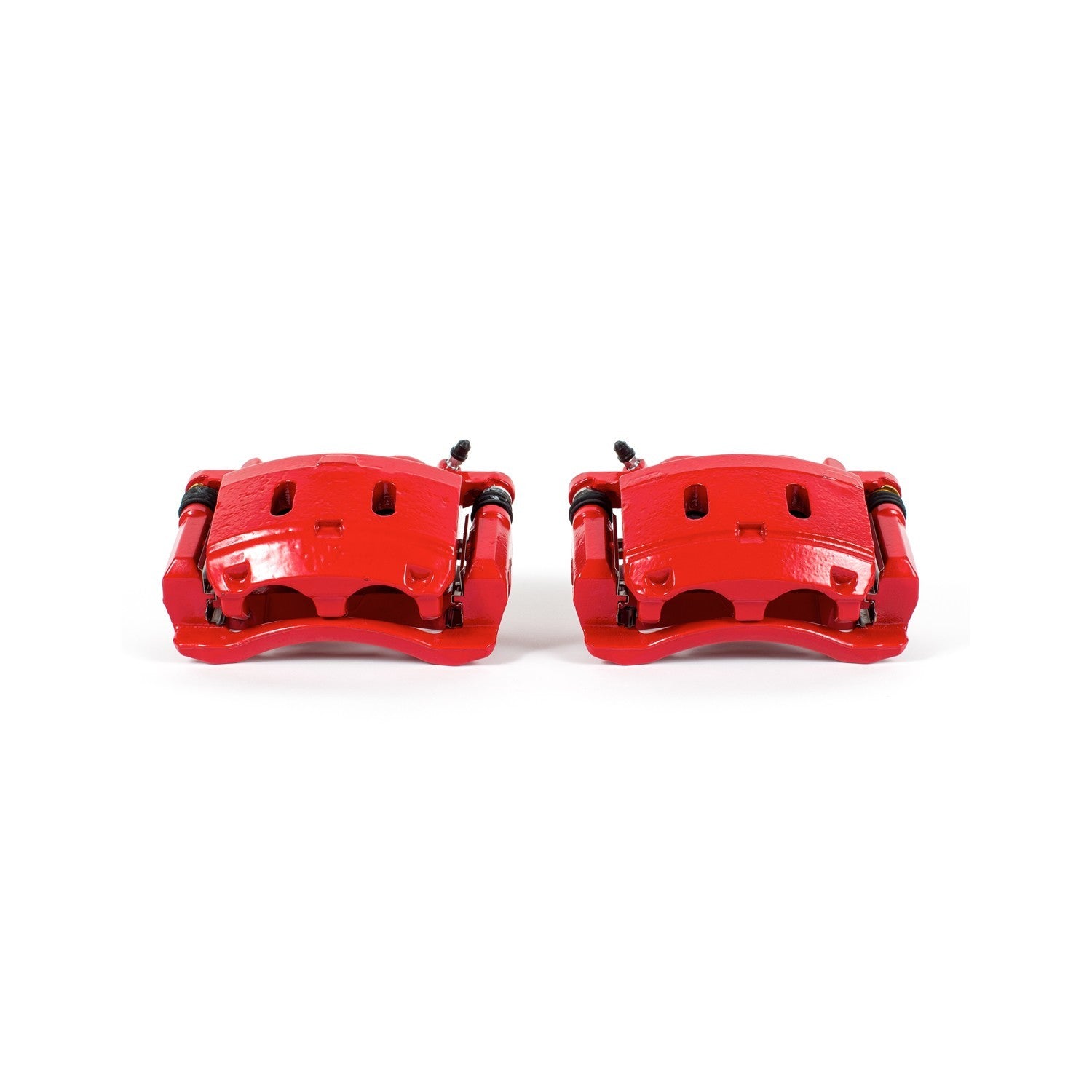 PowerStop Power Stop 06-13 Infiniti QX56 Front Red Calipers w/Brackets - Pair S3338