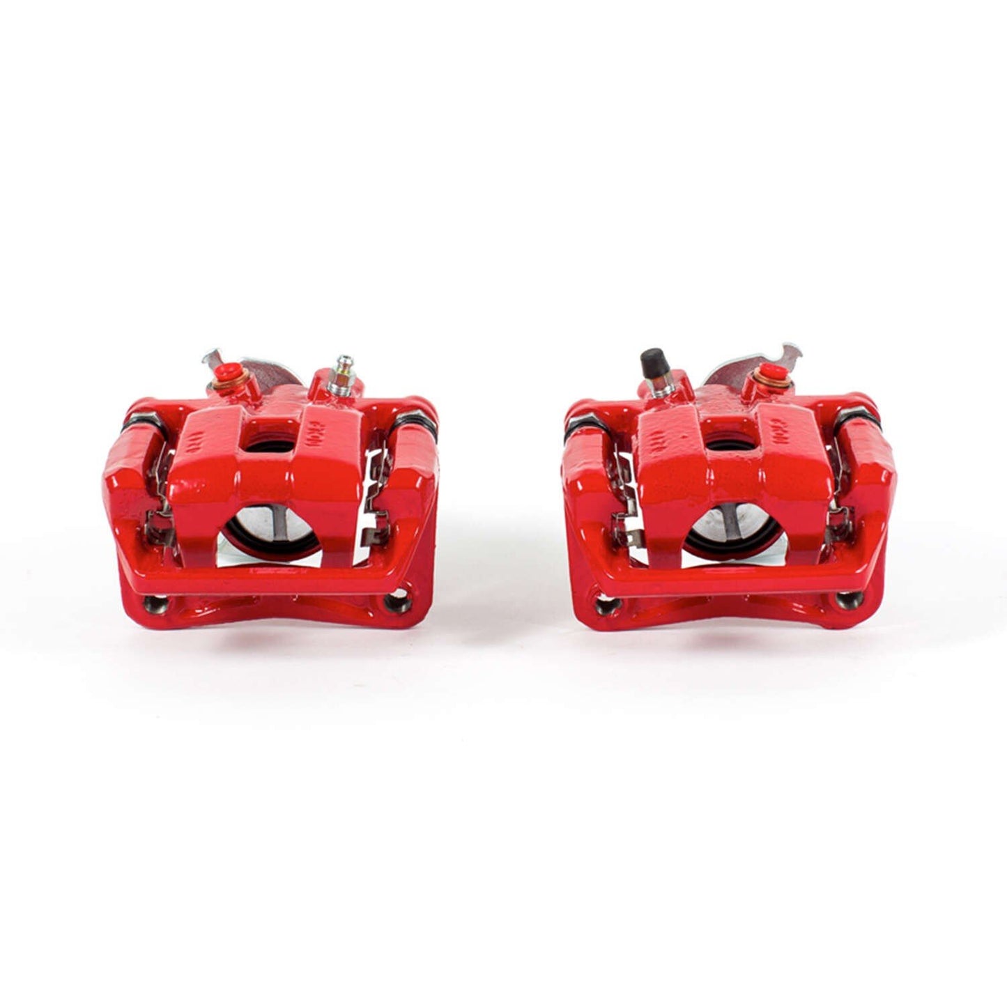PowerStop Power Stop 09-14 Acura TSX Rear Red Calipers w/Brackets - Pair S3358