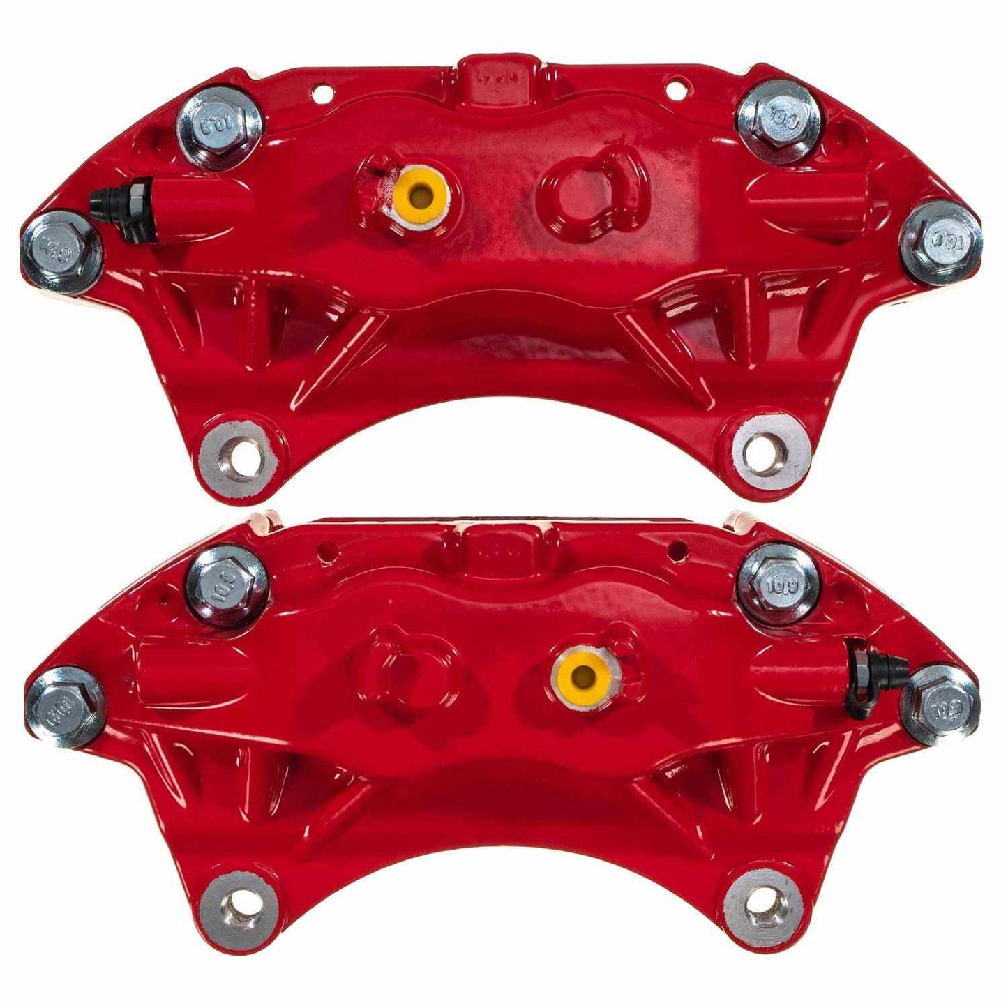 PowerStop Power Stop 04-14 Subaru Impreza Front Red Calipers w/o Brackets - Pair S3698