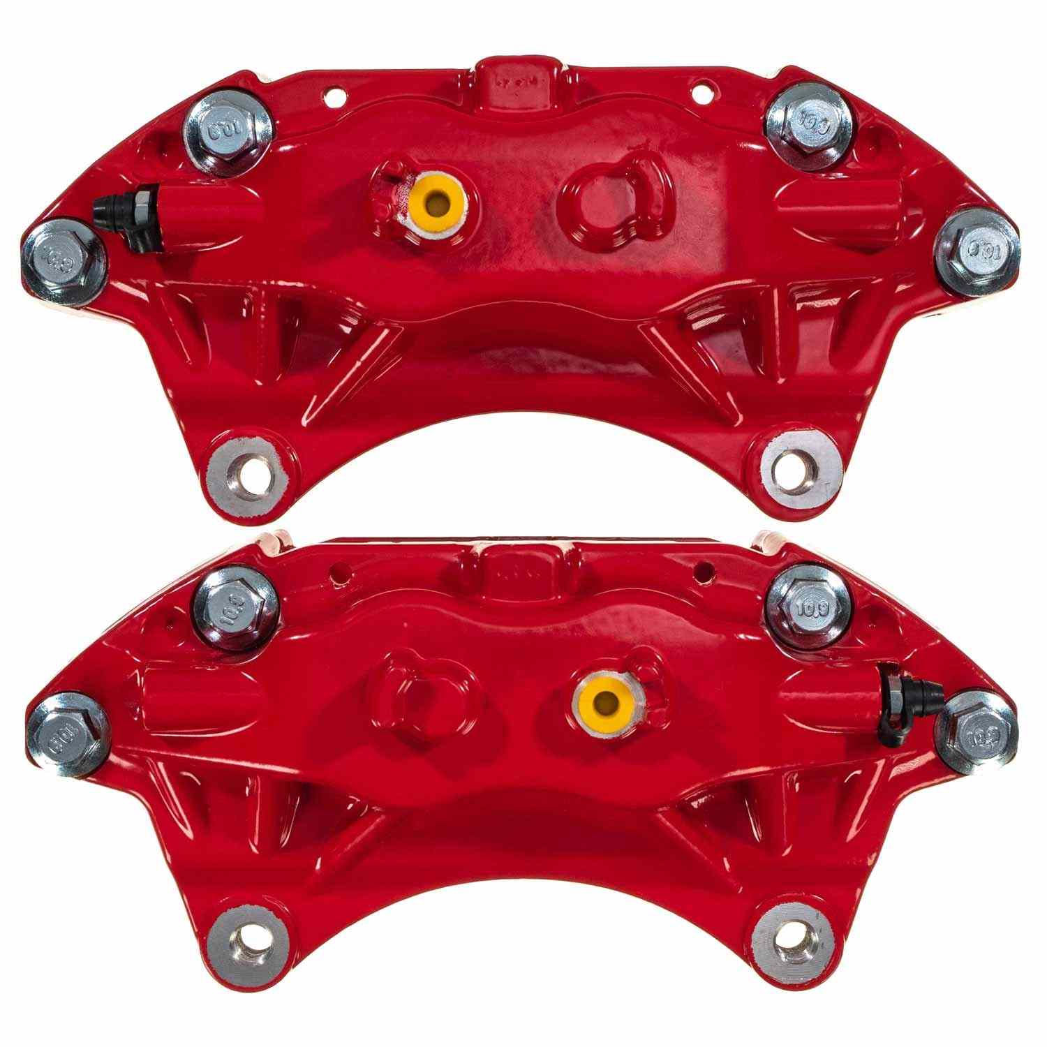 PowerStop Power Stop 04-14 Subaru Impreza Front Red Calipers w/o Brackets - Pair S3698