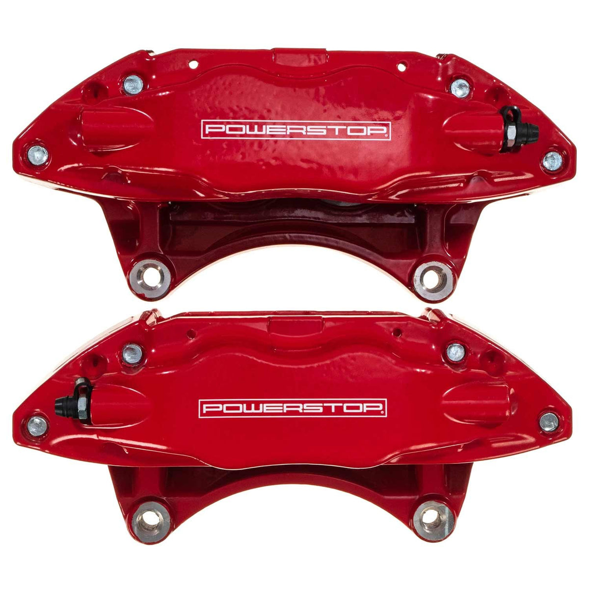 PowerStop Power Stop 04-14 Subaru Impreza Front Red Calipers w/o Brackets - Pair S3698