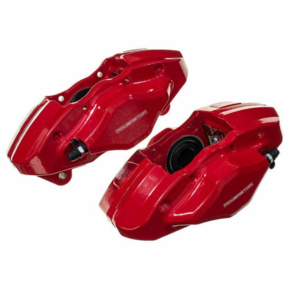 PowerStop Power Stop 08-14 Subaru Impreza Rear Red Calipers w/o Brackets - Pair S3780