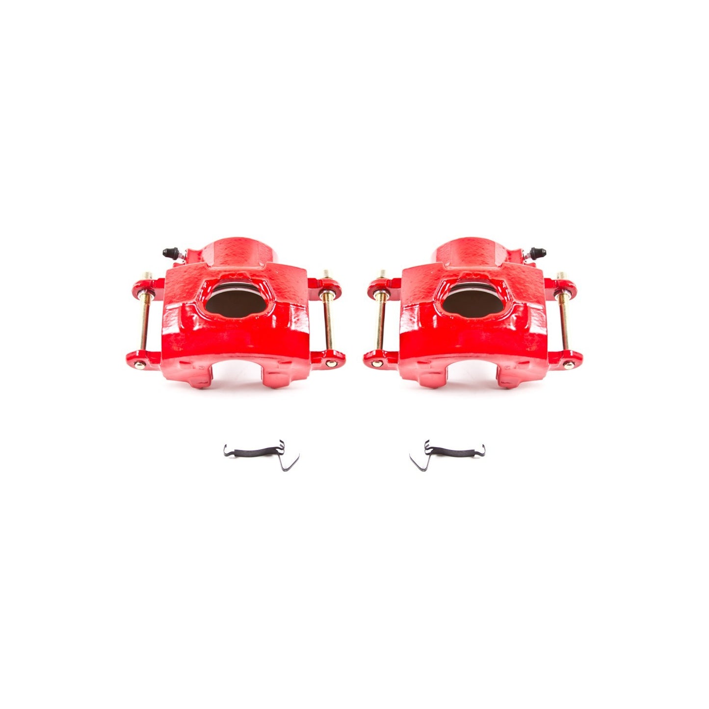 PowerStop Power Stop 94-96 Chevrolet Impala Front Red Calipers w/o Brackets - Pair S4020