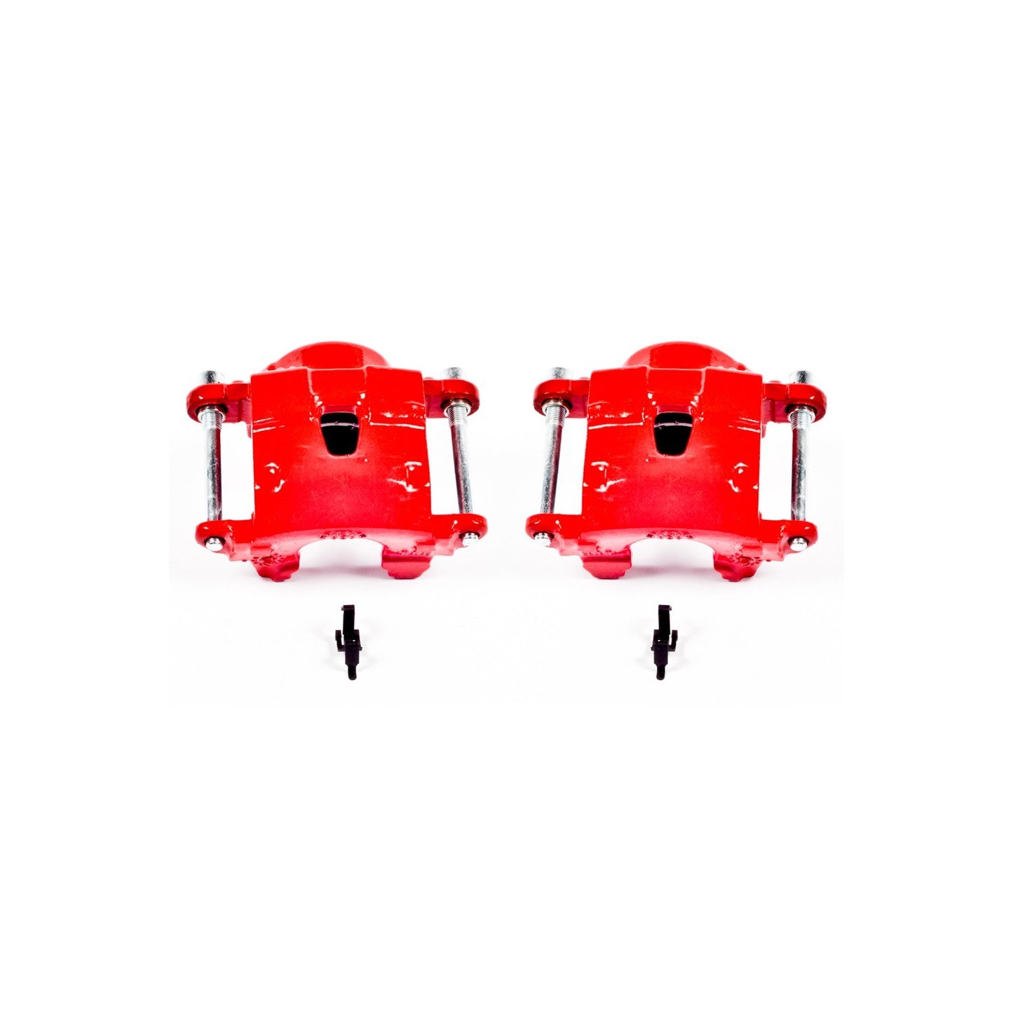 PowerStop Power Stop 78-85 Avanti II Front Red Calipers w/o Brackets - Pair S4071