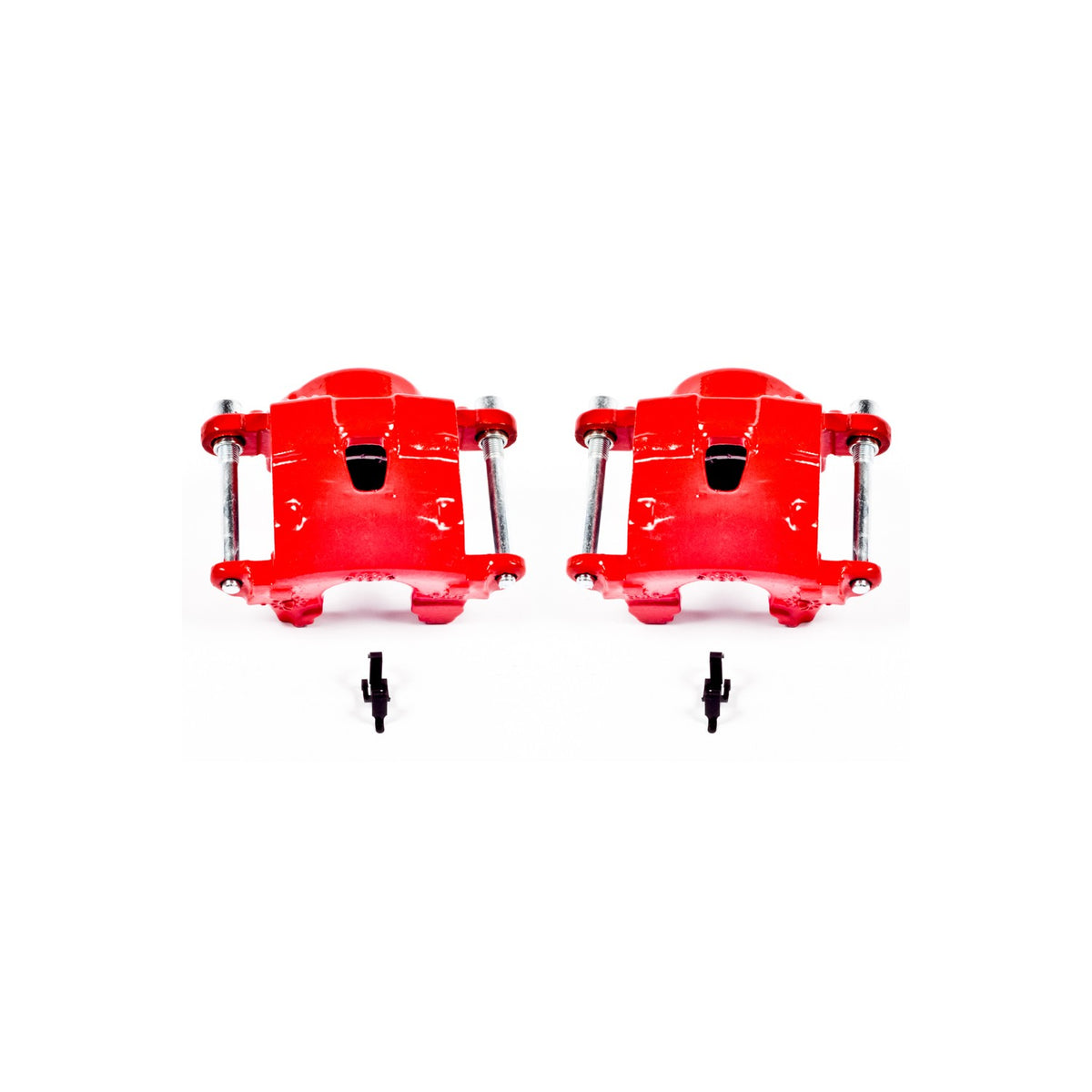 PowerStop Power Stop 78-85 Avanti II Front Red Calipers w/o Brackets - Pair S4071