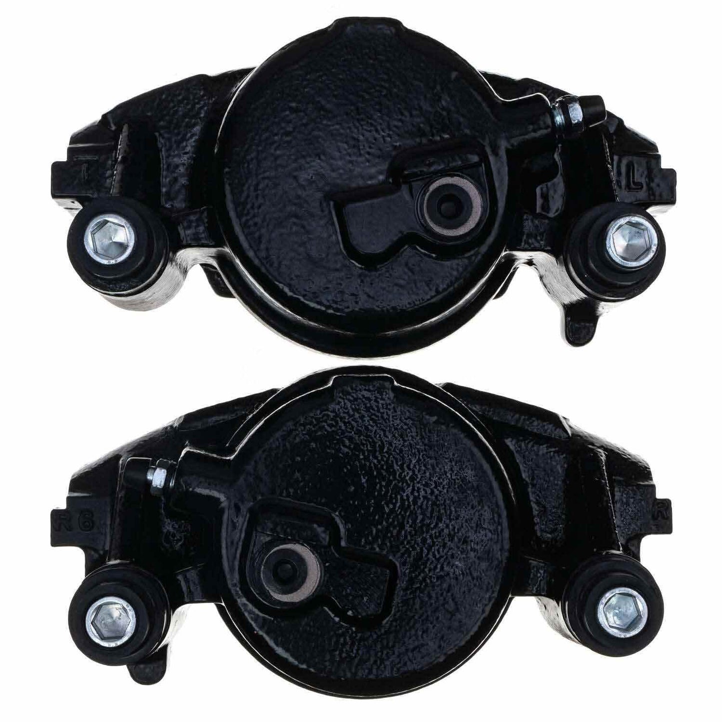 PowerStop Power Stop 94-97 GMC Yukon Front Black Caliper w/o Bracket (Pair) S4297BLK