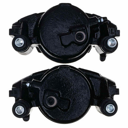 PowerStop Power Stop 94-97 GMC Yukon Front Black Caliper w/o Bracket (Pair) S4297BLK