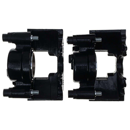 PowerStop Power Stop 94-97 GMC Yukon Front Black Caliper w/o Bracket (Pair) S4297BLK