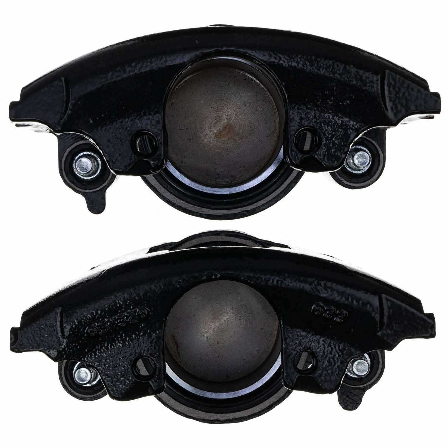 PowerStop Power Stop 94-97 GMC Yukon Front Black Caliper w/o Bracket (Pair) S4297BLK