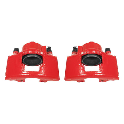 PowerStop Power Stop 1994 Chevrolet Blazer Front Red Calipers w/o Brackets - Pair S4297