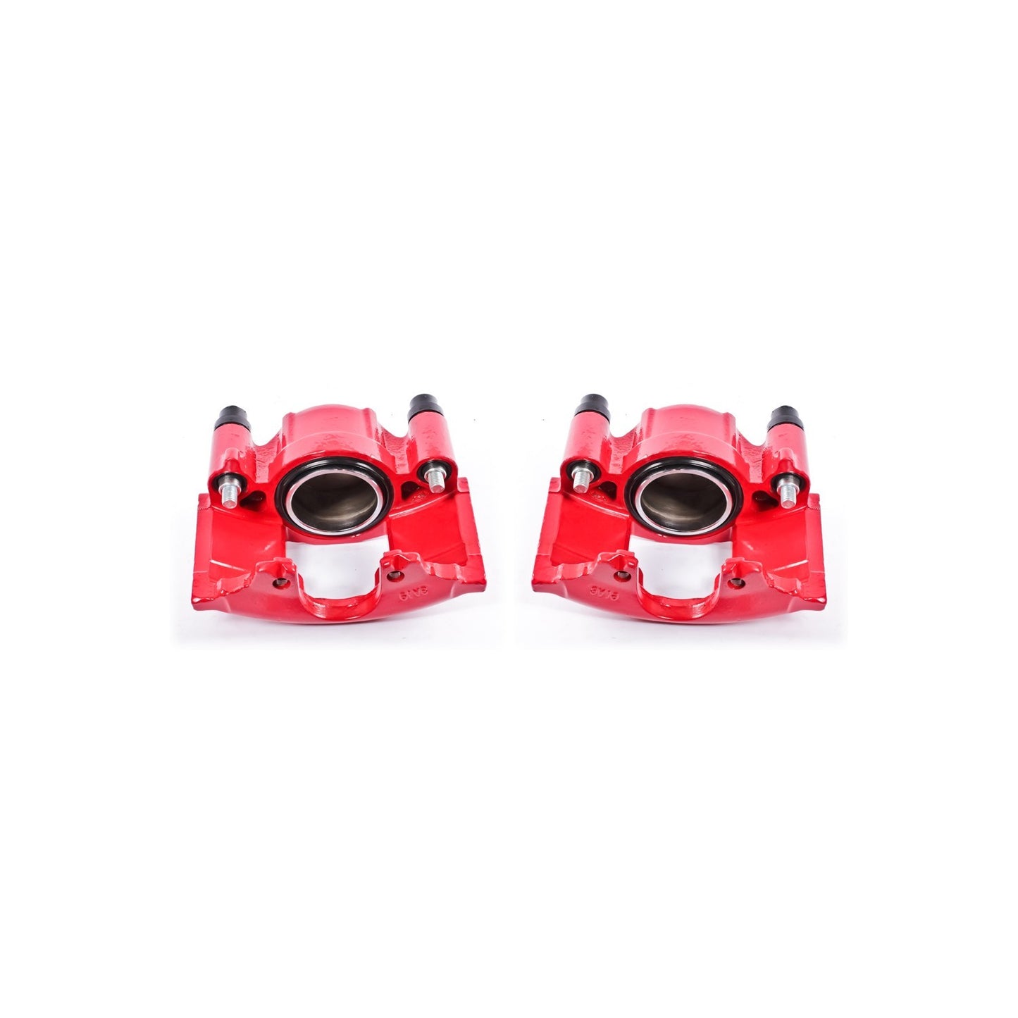 PowerStop Power Stop 90-93 Cadillac Commercial Chassis Front Red Calipers w/o Brackets - Pair S4299