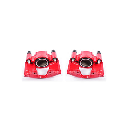 PowerStop Power Stop 90-93 Cadillac Commercial Chassis Front Red Calipers w/o Brackets - Pair S4299