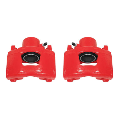 PowerStop Power Stop 92-93 Buick LeSabre Front Red Calipers w/o Brackets - Pair S4354