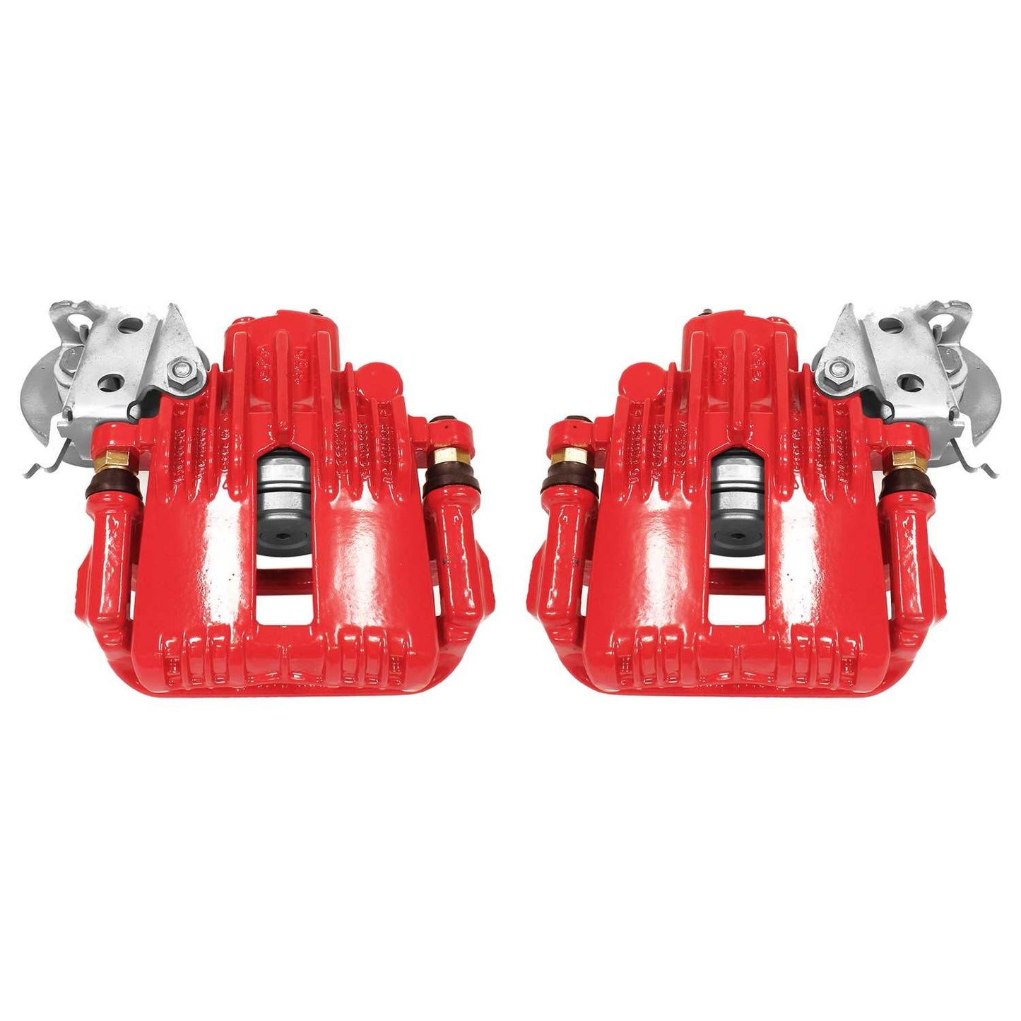 PowerStop Power Stop 93-97 Chevrolet Camaro Rear Red Calipers w/Brackets - Pair S4540