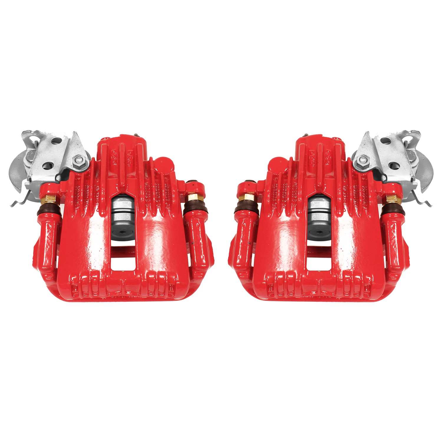 PowerStop Power Stop 93-97 Chevrolet Camaro Rear Red Calipers w/Brackets - Pair S4540