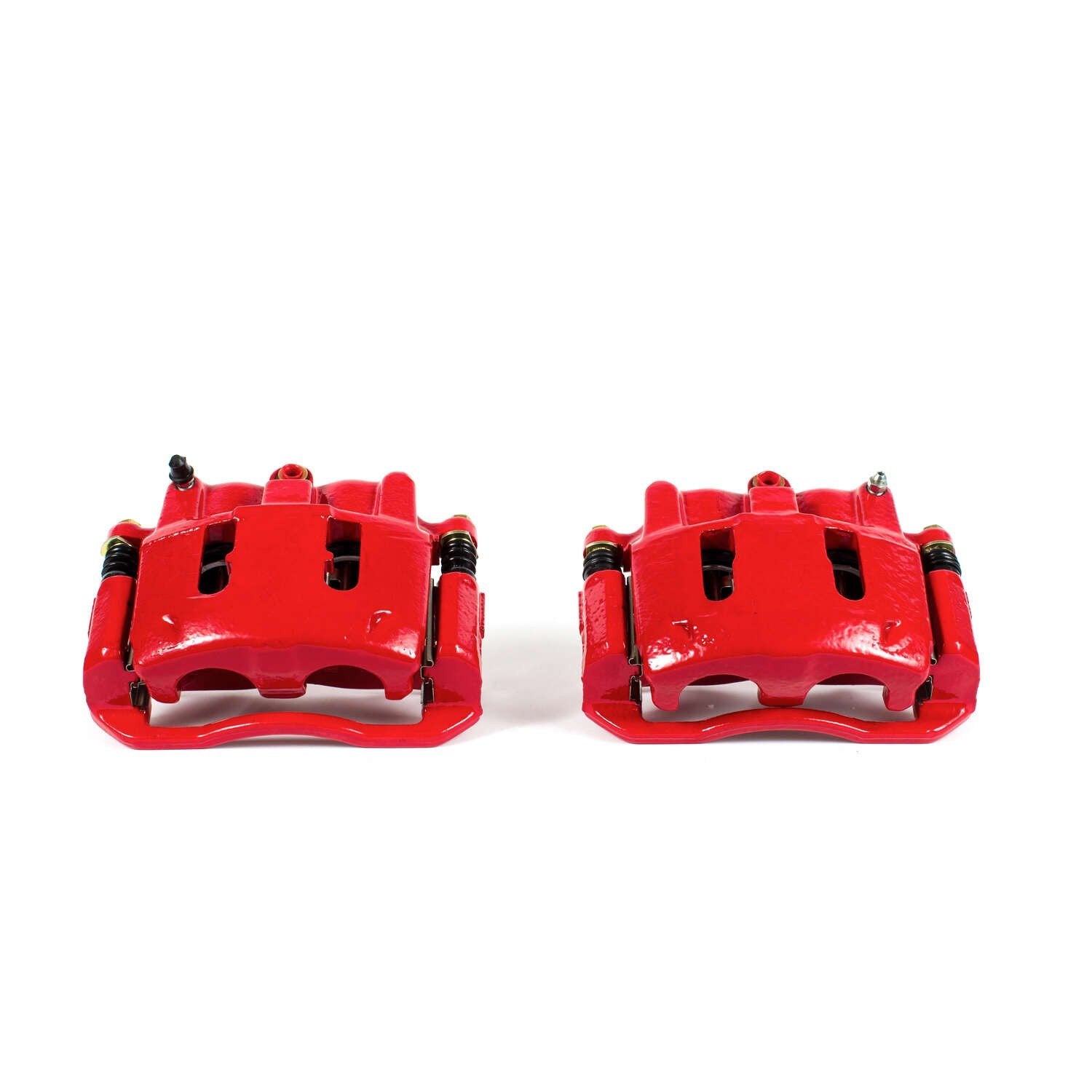 PowerStop Power Stop 95-02 Ford Ranger Front Red Calipers w/Brackets - Pair S4606A