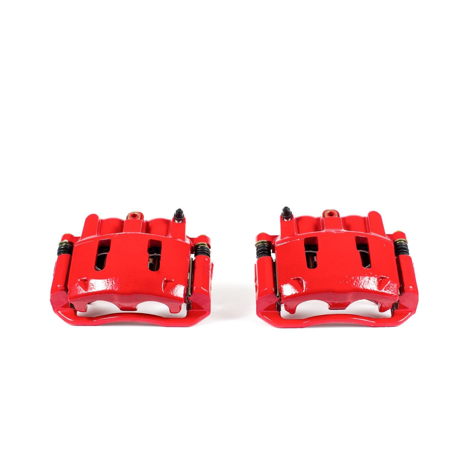 PowerStop Power Stop 95-01 Ford Explorer Front Red Calipers w/Brackets - Pair S4606