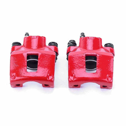 PowerStop Power Stop 96-02 Ford Crown Victoria Rear Red Calipers w/o Brackets - Pair S4637