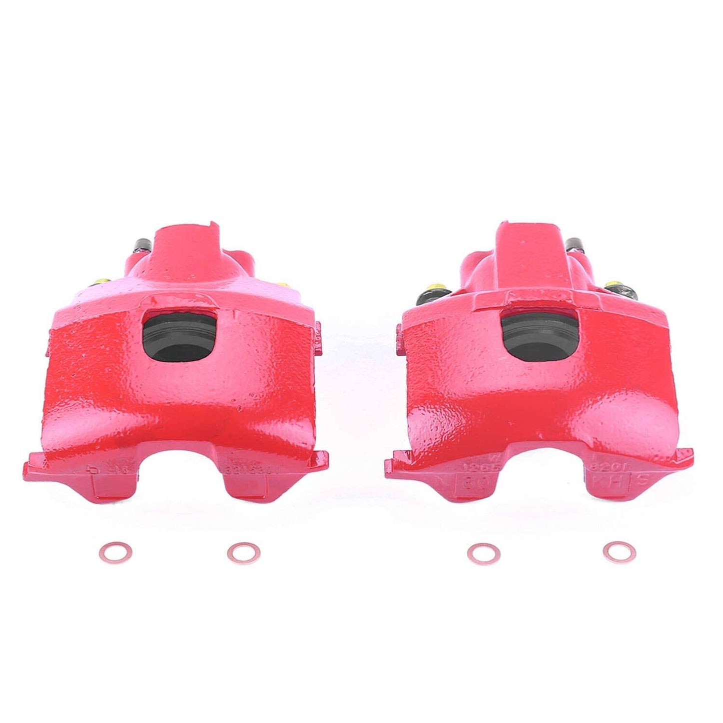 PowerStop Power Stop 99-04 Chrysler 300M Front Red Calipers w/o Brackets - Pair S4642