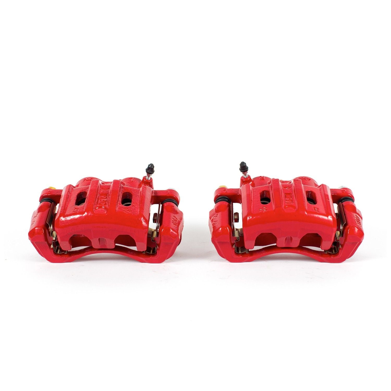 PowerStop Power Stop 97-04 Mitsubishi Diamante Front Red Calipers w/Brackets - Pair S4670A