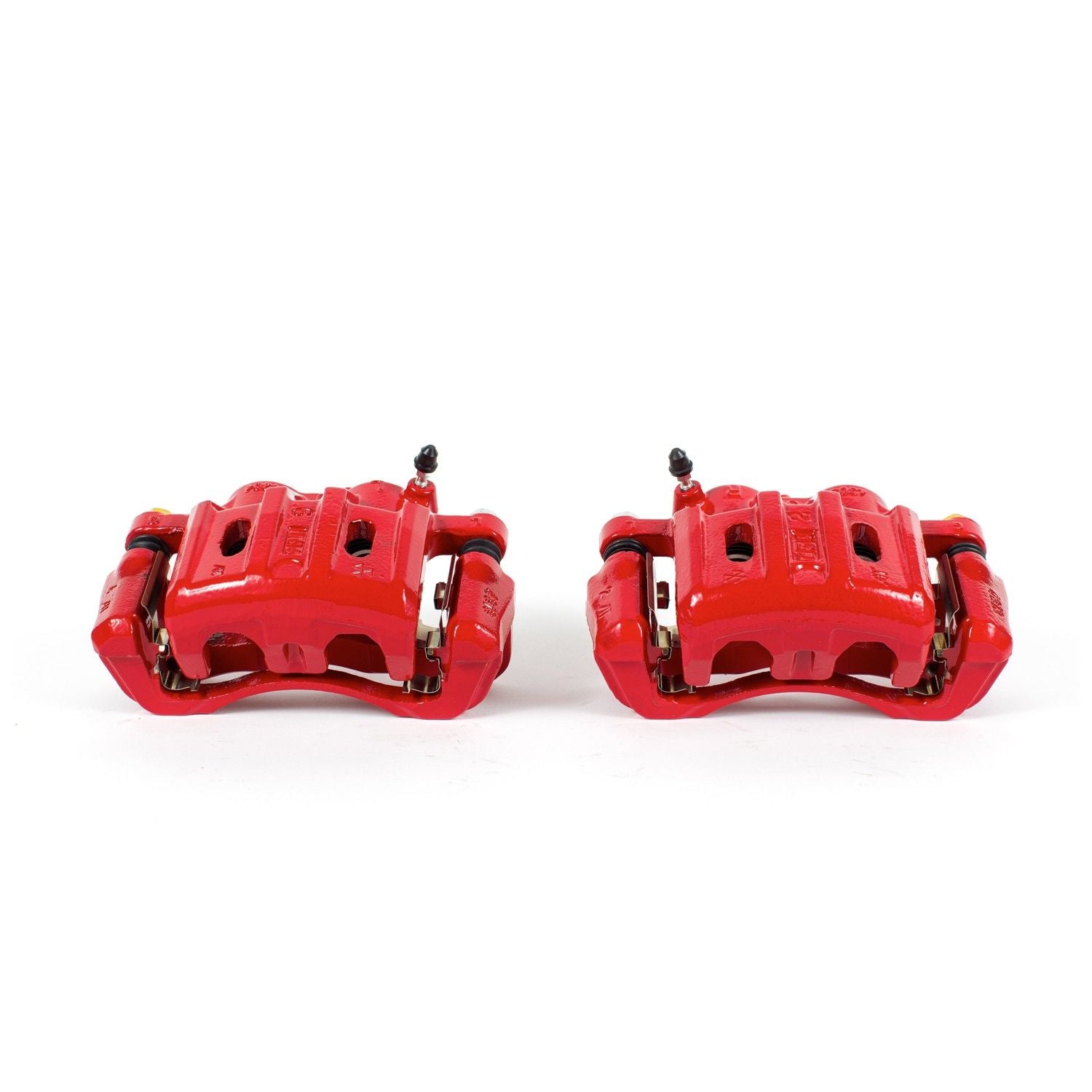 PowerStop Power Stop 95-98 Eagle Talon Front Red Calipers w/Brackets - Pair S4670