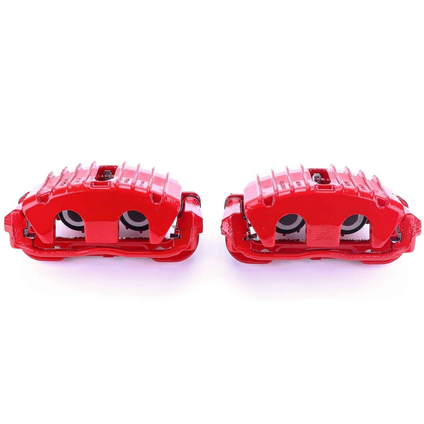 PowerStop Power Stop 97-04 Chevrolet Corvette Front Red Calipers w/Brackets - Pair S4702C