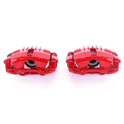 PowerStop Power Stop 97-05 Chevrolet Blazer Rear Red Calipers w/Brackets - Pair S4712
