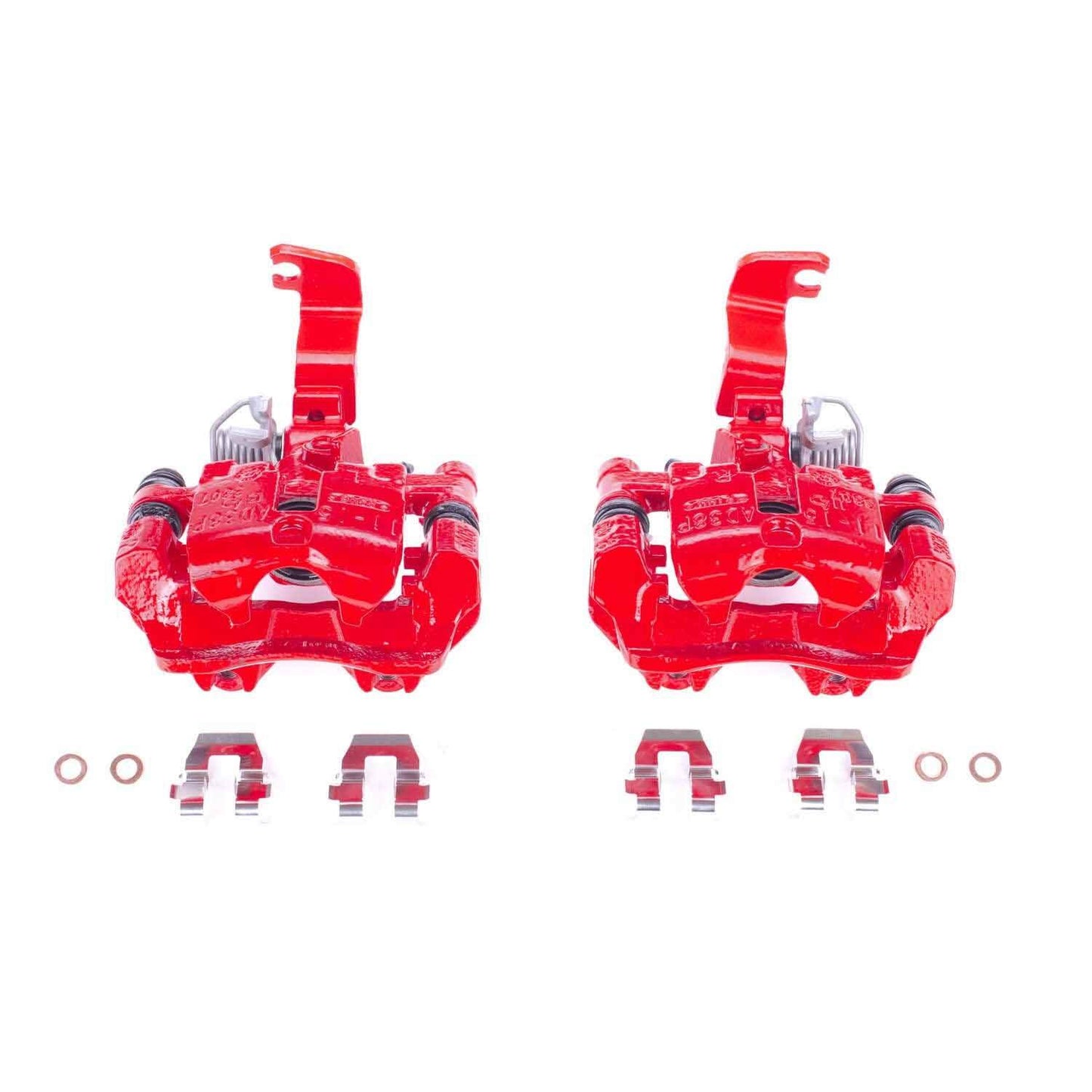 PowerStop Power Stop 03-05 Buick Park Avenue Rear Red Calipers w/Brackets - Pair S4718