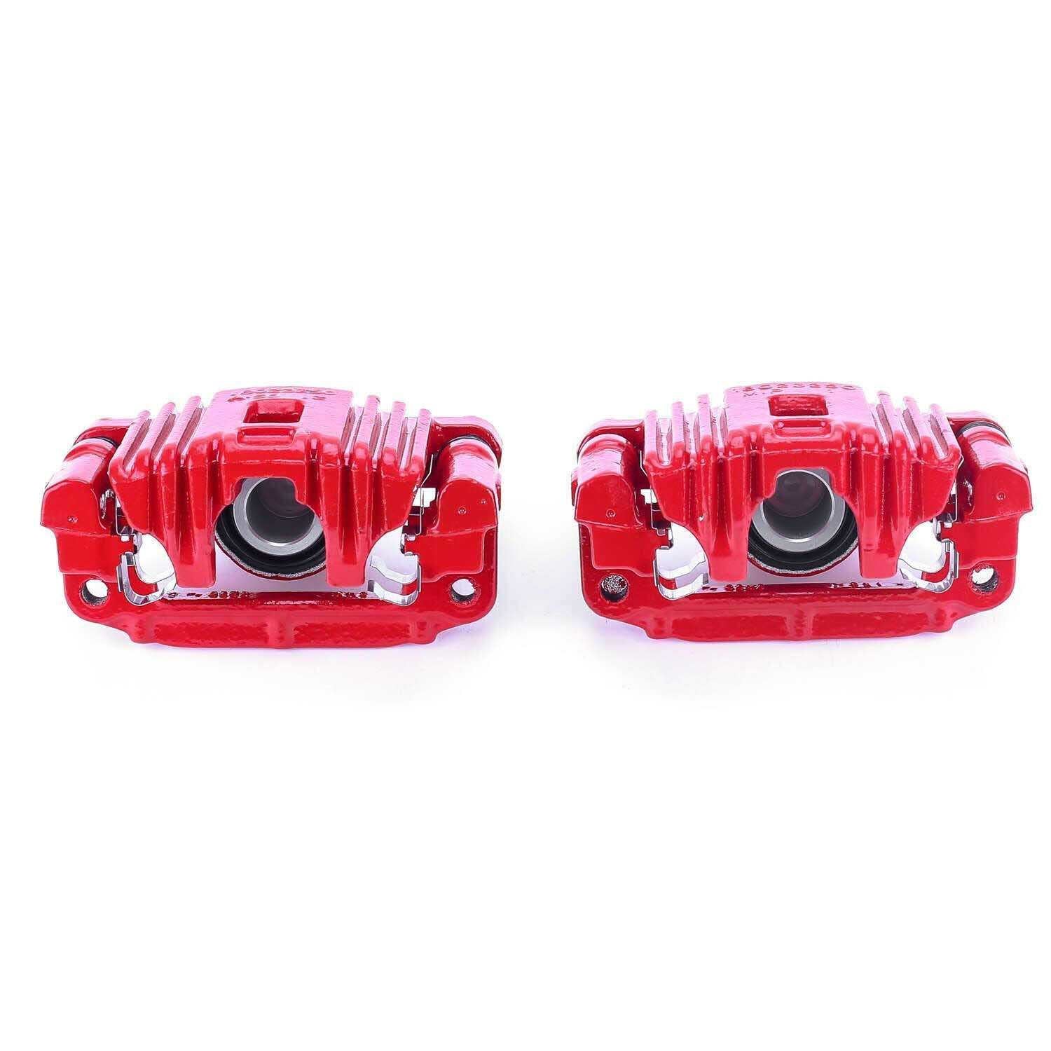 PowerStop Power Stop 99-04 Oldsmobile Alero Rear Red Calipers w/Brackets - Pair S4724