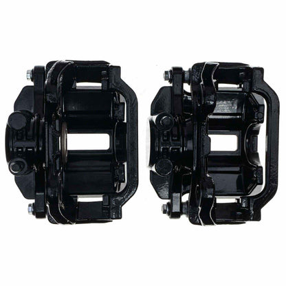 PowerStop Power Stop 00-02 Cadillac DeVille Rear Black Caliper - Pair w/Bracket S4726BLK