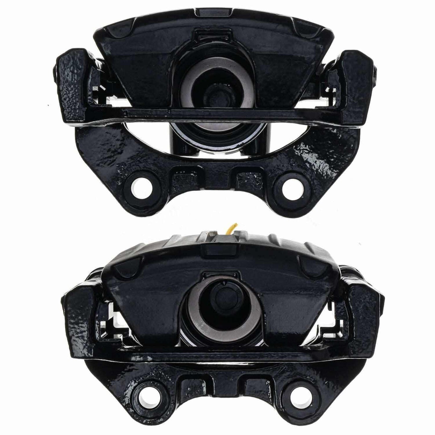 PowerStop Power Stop 00-02 Cadillac DeVille Rear Black Caliper - Pair w/Bracket S4726BLK