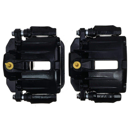 PowerStop Power Stop 00-02 Cadillac DeVille Rear Black Caliper - Pair w/Bracket S4726BLK