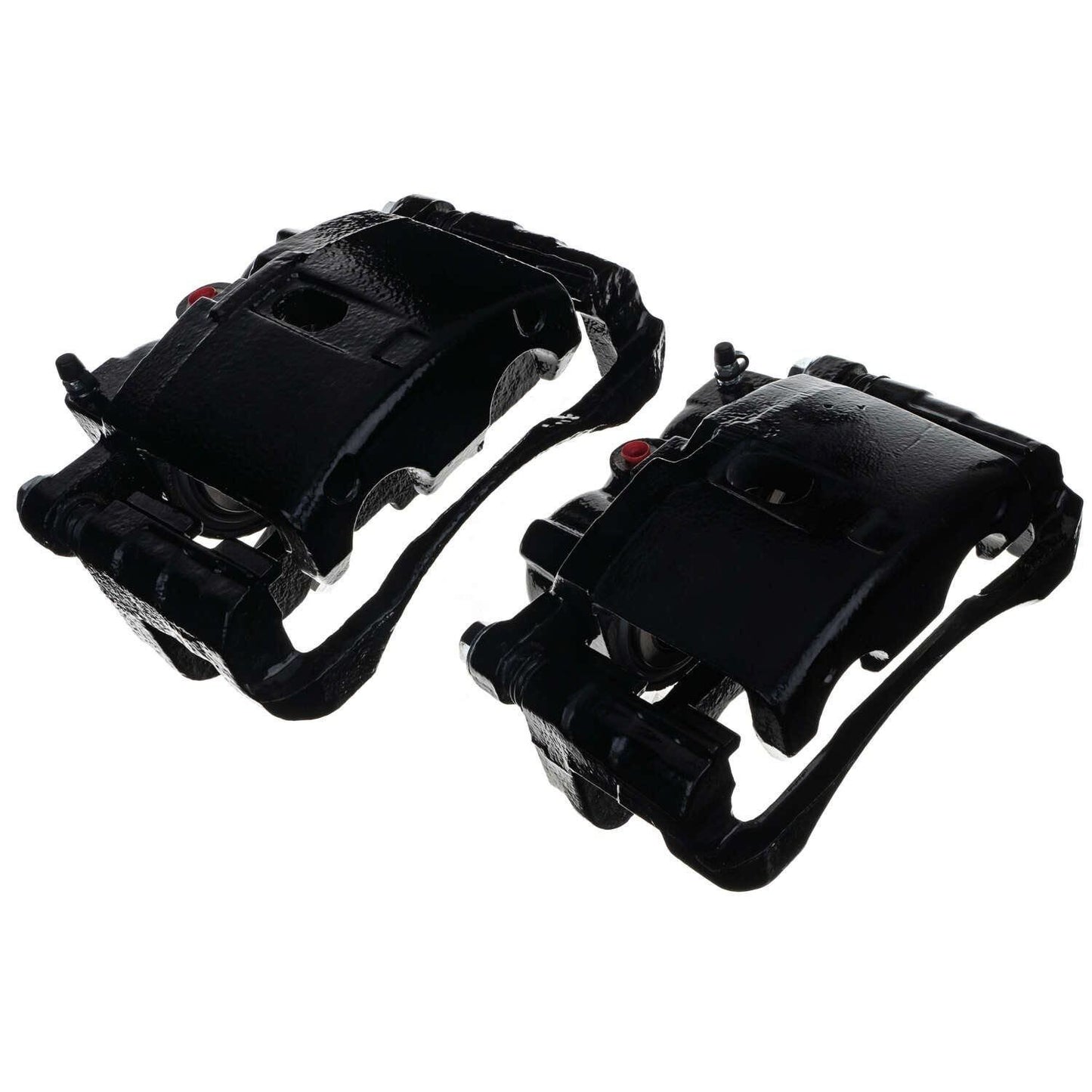 PowerStop Power Stop 02-06 Cadillac Escalade Front/Rear Black Caliper - Pair w/Bracket S4728BLK