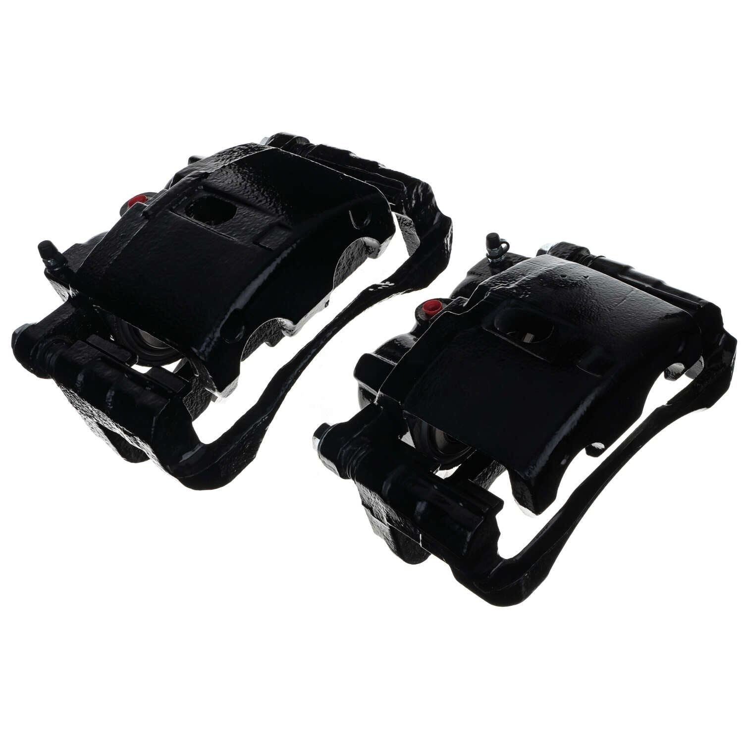 PowerStop Power Stop 02-06 Cadillac Escalade Front/Rear Black Caliper - Pair w/Bracket S4728BLK