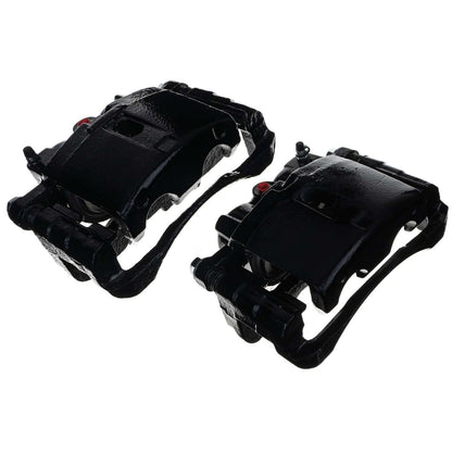 PowerStop Power Stop 02-06 Cadillac Escalade Front/Rear Black Caliper - Pair w/Bracket S4728BLK