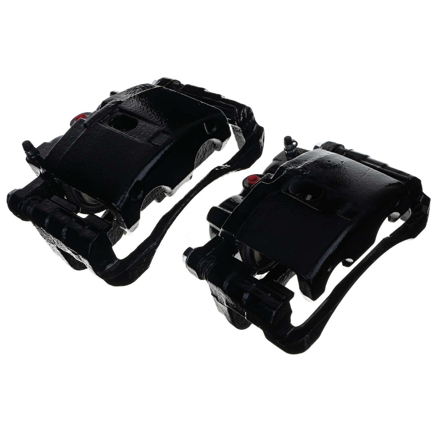 PowerStop Power Stop 02-06 Cadillac Escalade Front/Rear Black Caliper - Pair w/Bracket S4728BLK