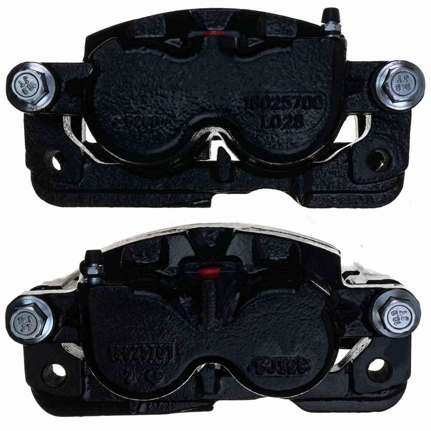 PowerStop Power Stop 02-06 Cadillac Escalade Front/Rear Black Caliper - Pair w/Bracket S4728BLK