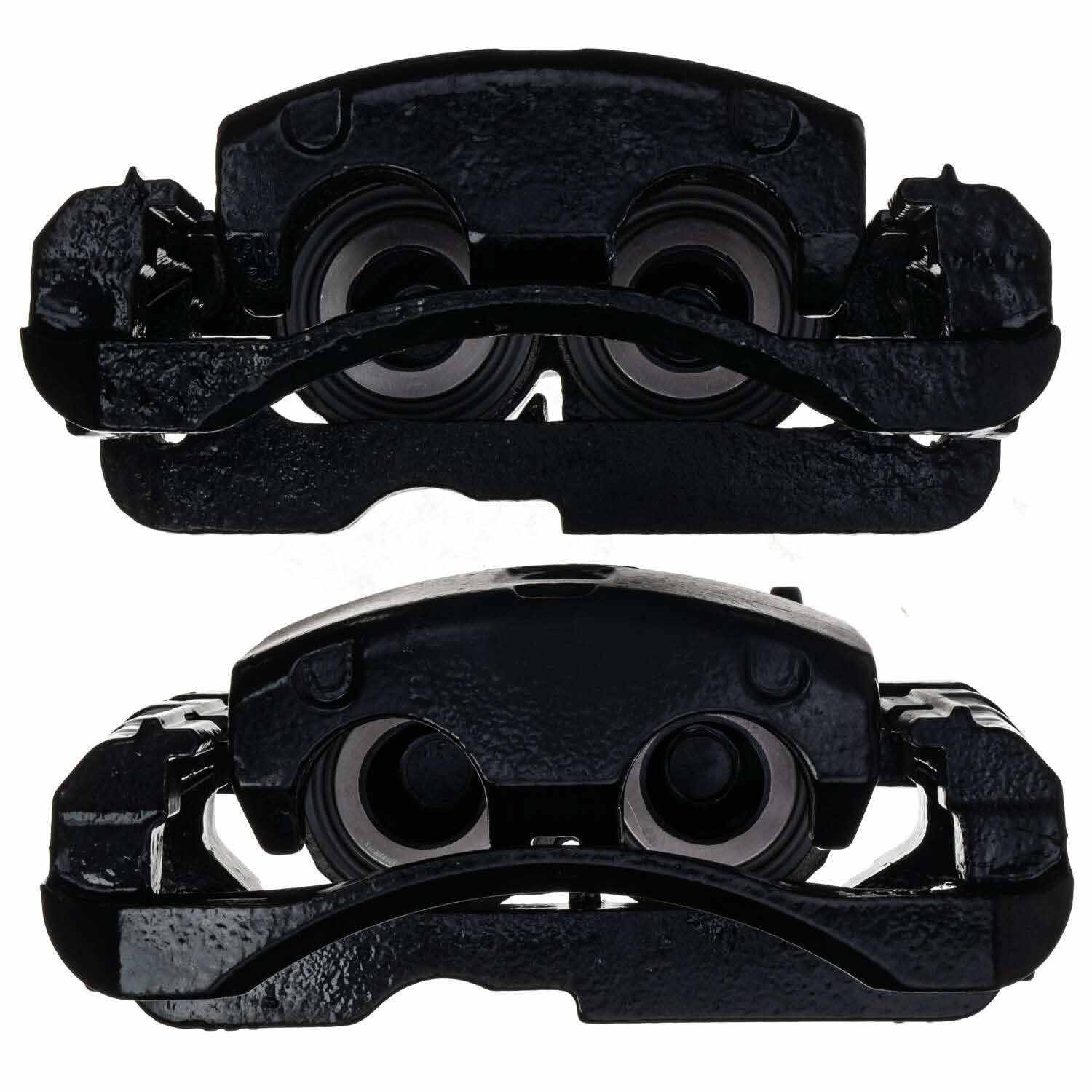 PowerStop Power Stop 02-06 Cadillac Escalade Front/Rear Black Caliper - Pair w/Bracket S4728BLK