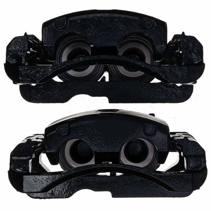 PowerStop Power Stop 02-06 Cadillac Escalade Front/Rear Black Caliper - Pair w/Bracket S4728BLK