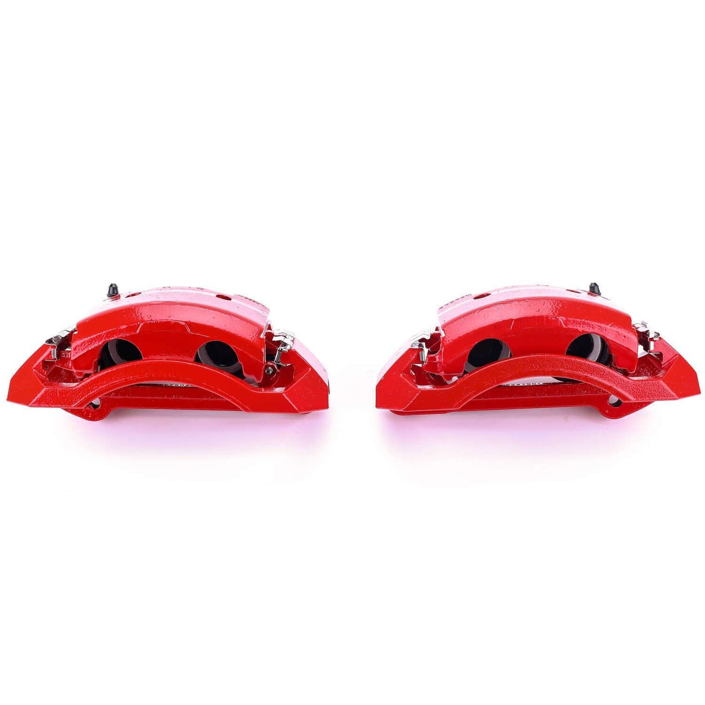 PowerStop Power Stop 00-02 Dodge Ram 2500 Front Red Calipers w/Brackets - Pair S4746