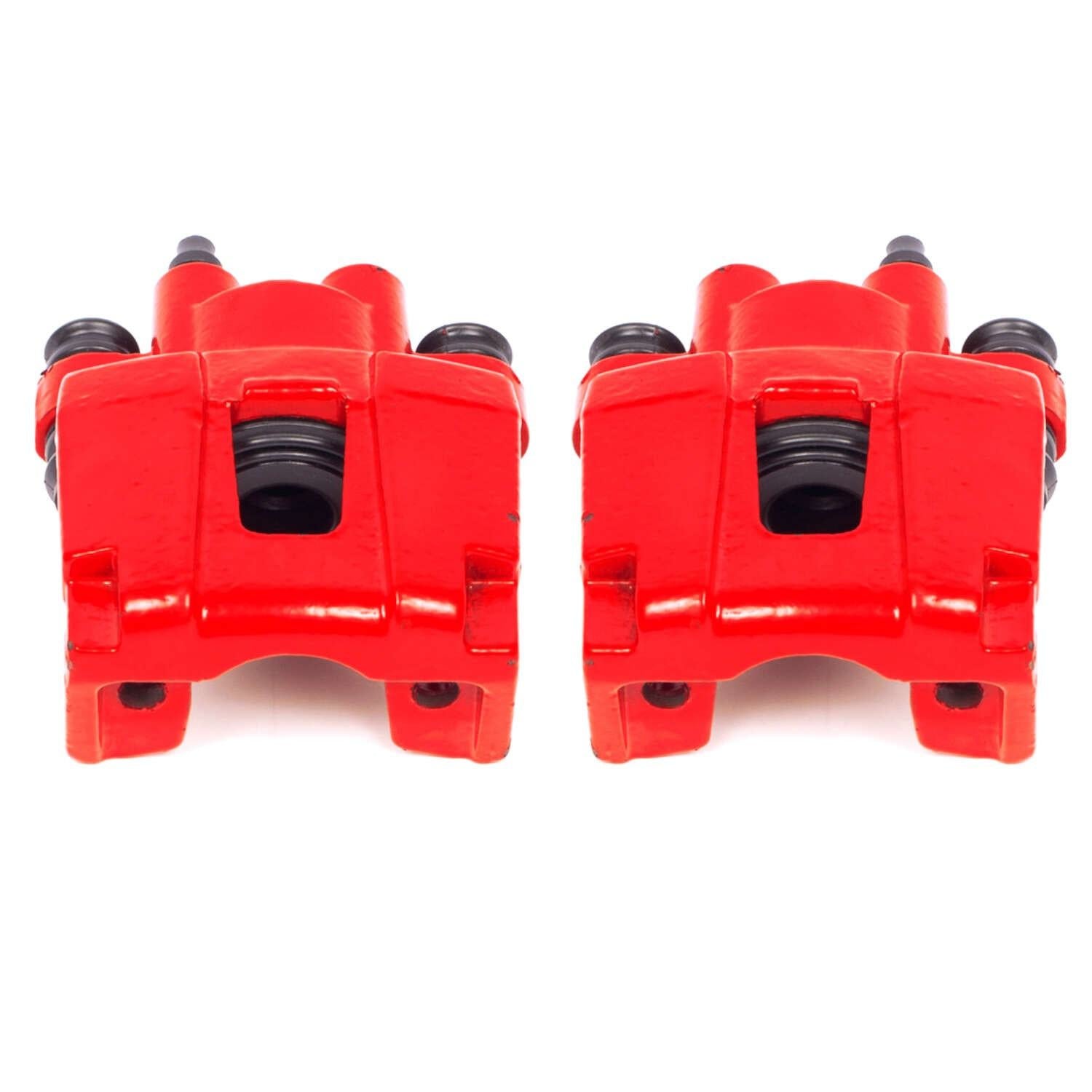 PowerStop Power Stop 02-10 Ford Explorer Rear Red Calipers w/o Brackets - Pair S4754